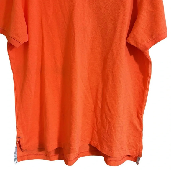 Southern Tide Short Sleeve Orange Polo Shirt Size XL - Picture 3 of 8